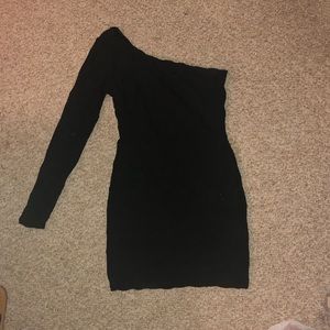 Forever 21 one sleeve bodycon dress